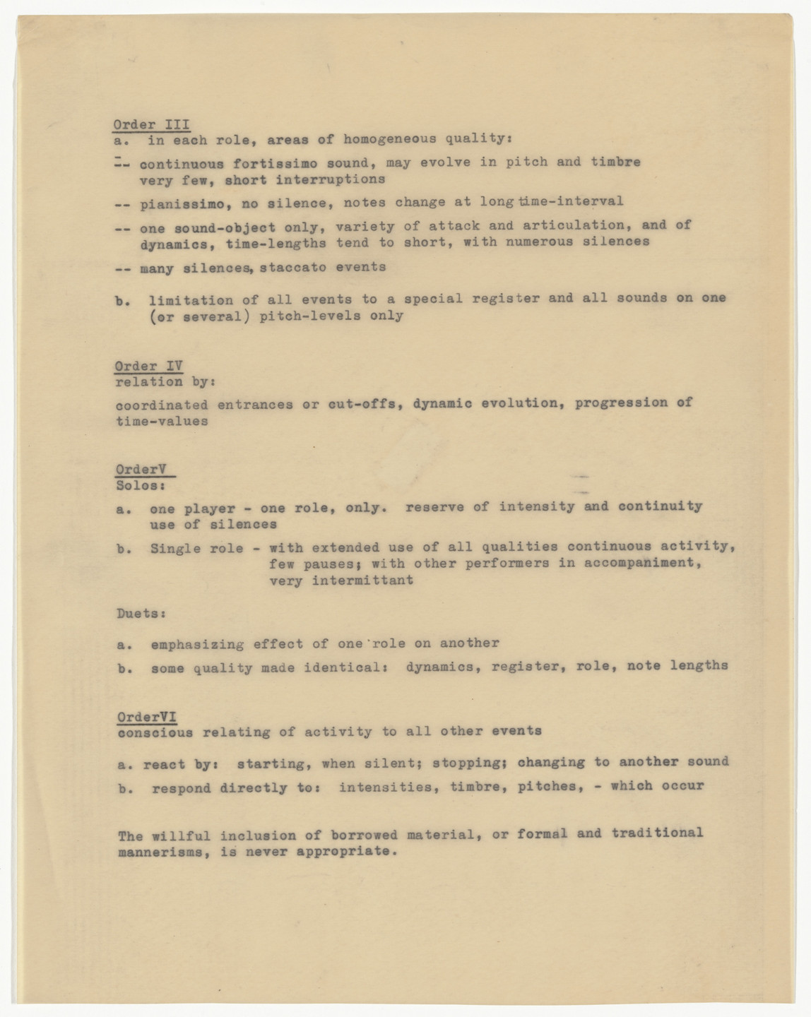 Philip Corner. Piano Activities. 1962