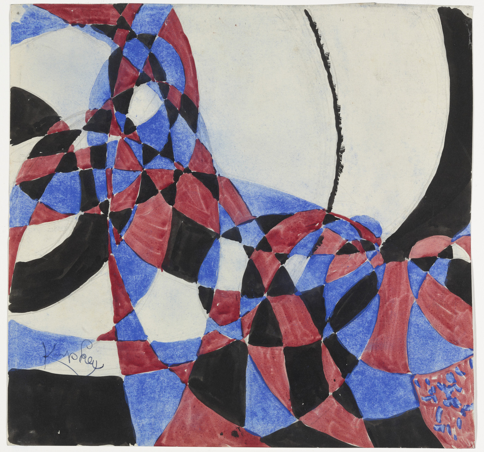 František Kupka. Amorpha: Fugue in Two Colors. 1912