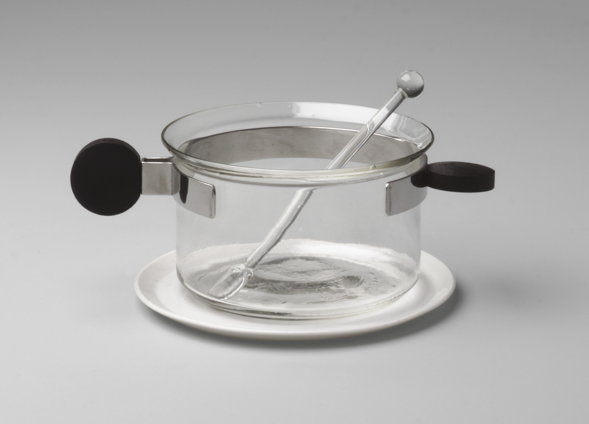Josef Albers. Tea Glass with Saucer and Stirrer. 1925