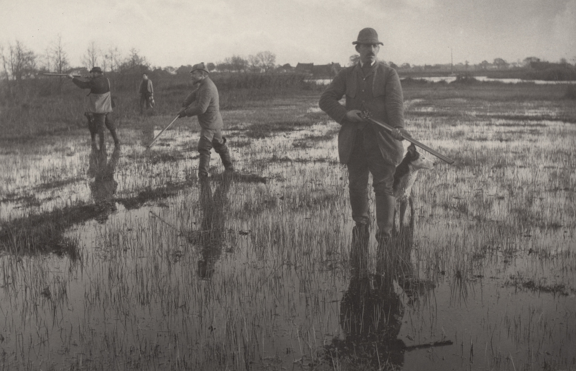 Peter Henry Emerson, T. F. Goodall. Snipe-Shooting from Life and Landscape on the Norfolk Broads (London, 1886). c. 1885