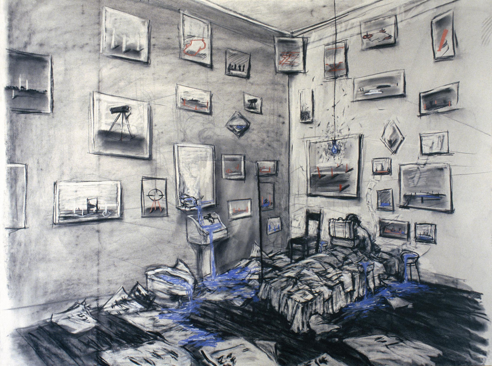 William Kentridge. Felix in Exile. 1994