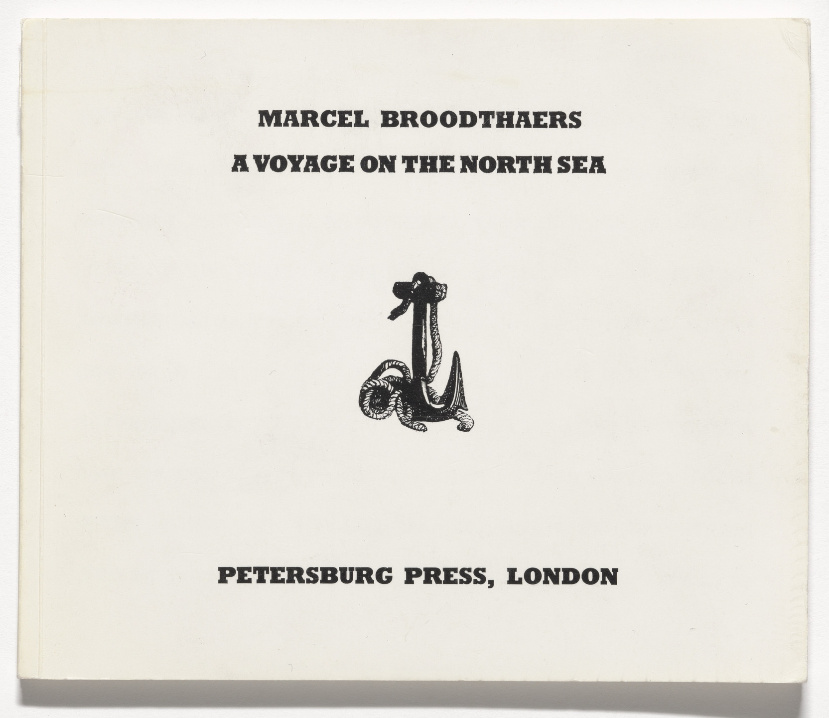【洋書】Marcel Broodthaers Marcel Broodthaers. A Voyage on the North Sea. 1973–74 | MoMA
