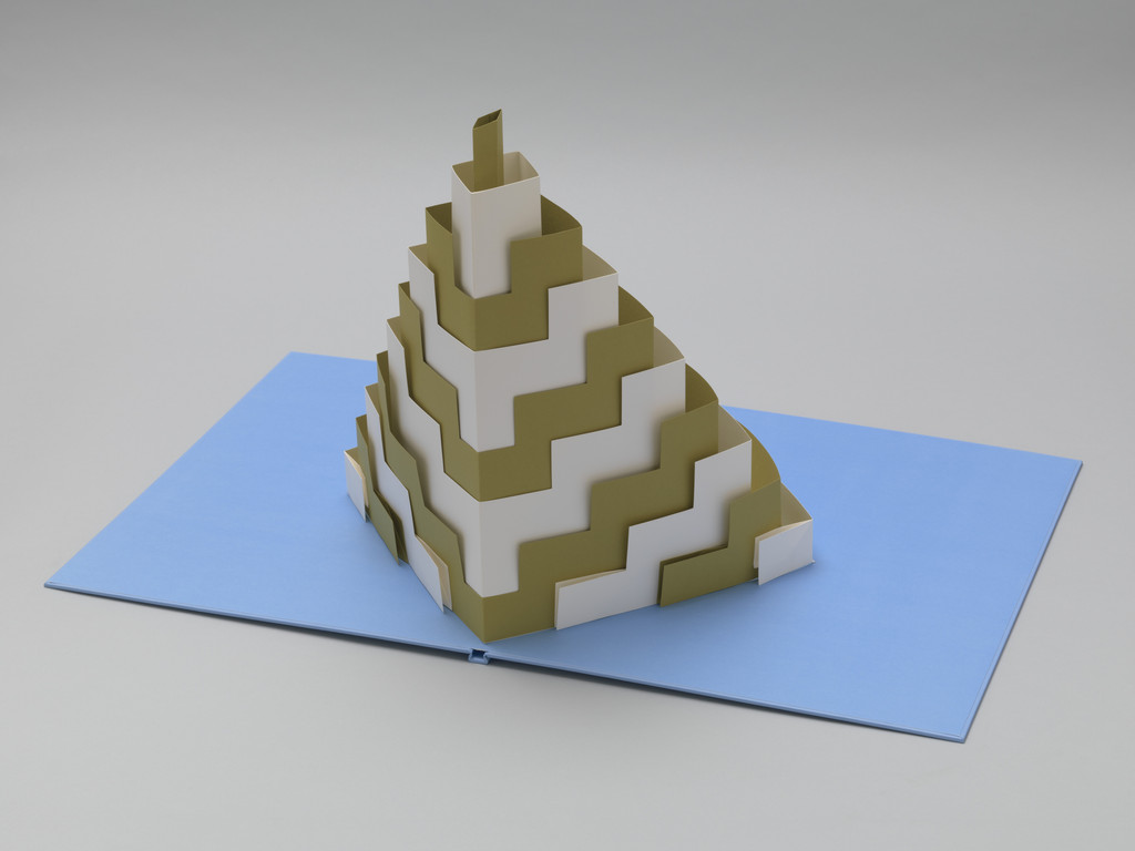 Ziggurat from [2,3], Tauba Auerbach, 2011