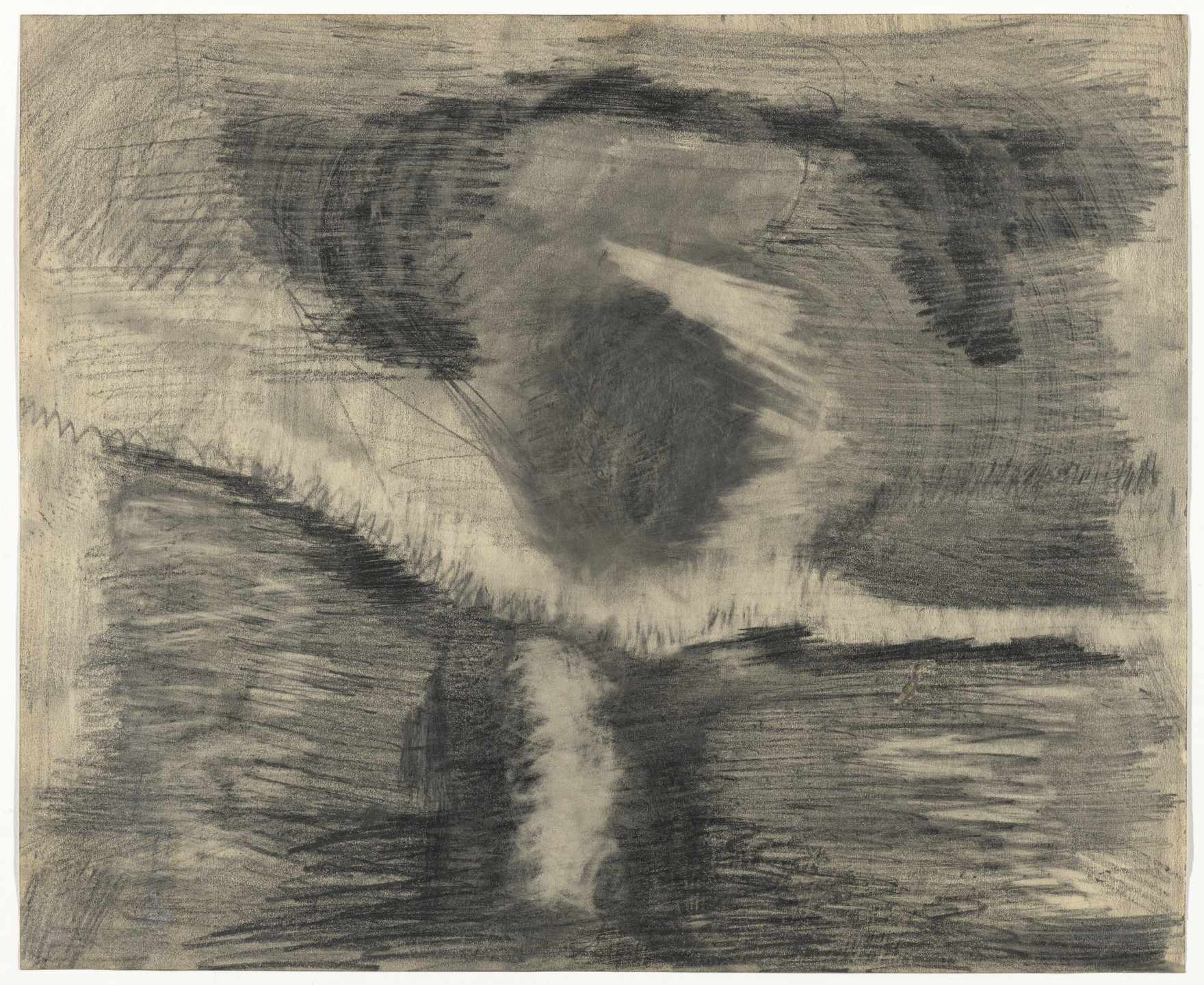 Ronald Bladen. Untitled (White Monolith). (1946-47)