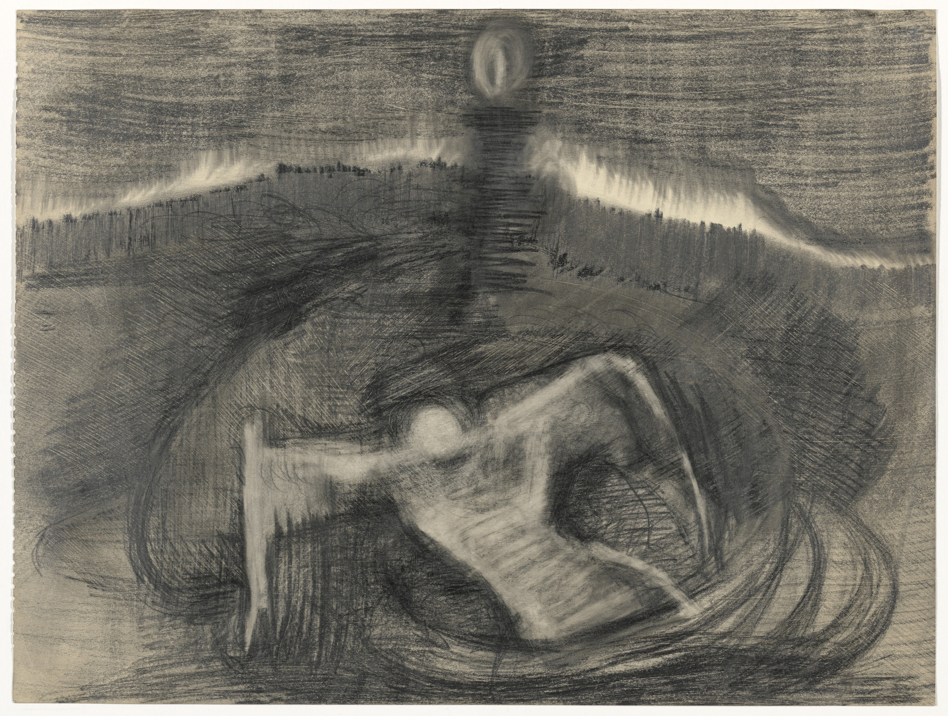 Ronald Bladen. Untitled (Winged Figure). (1946-47)