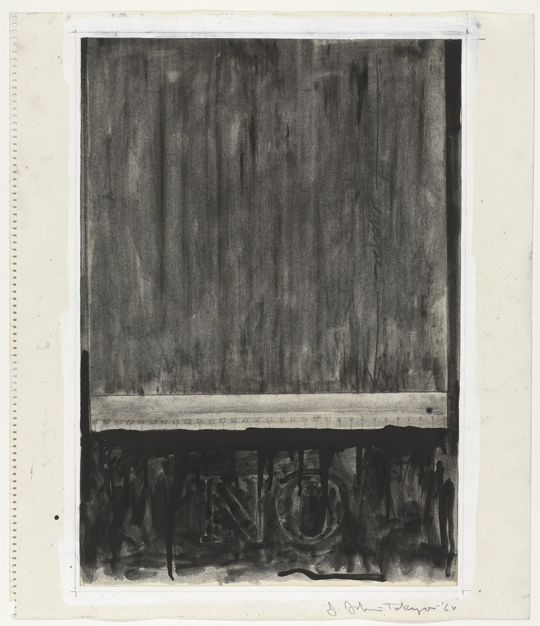 Jasper Johns. No. 1964 | MoMA