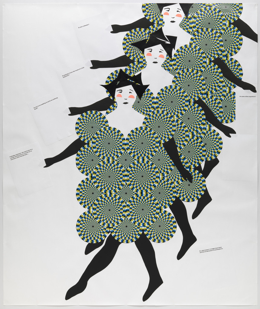 Chorus Line, Frances Stark, 2008