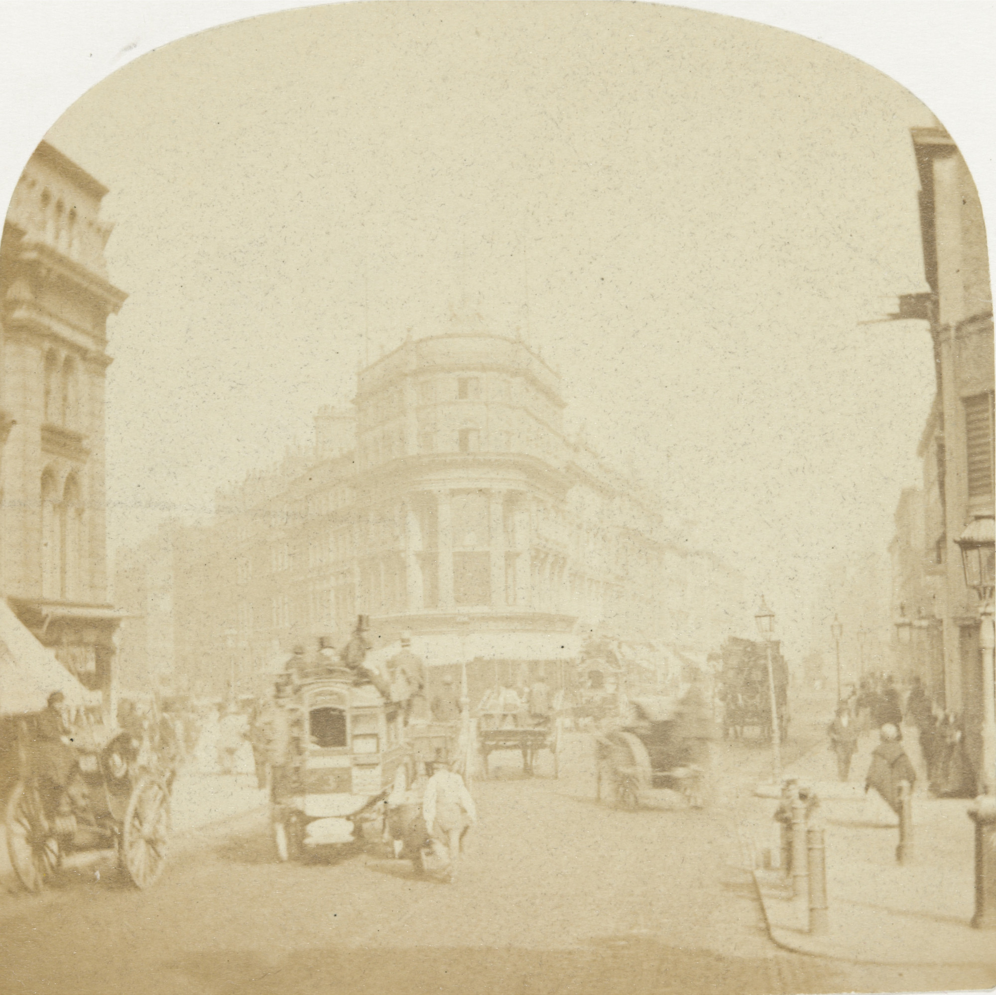 Roger Fenton. London, Picadilly