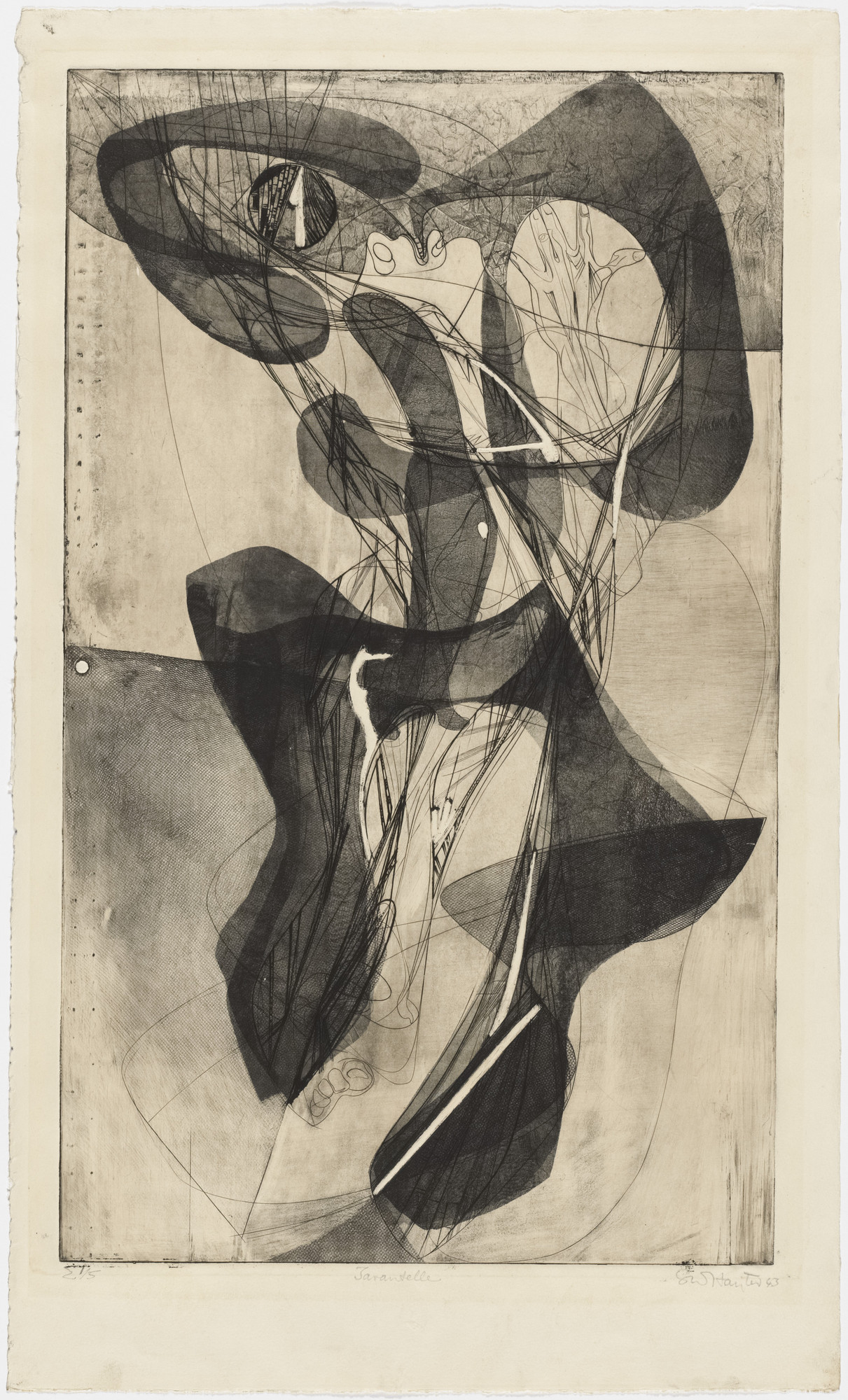 Stanley William Hayter. Tarantelle