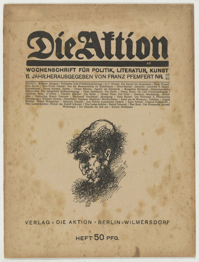 Die Aktion, vol. 6, no. 39/40