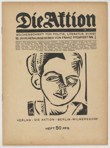 Die Aktion, vol. 7, no. 5/6