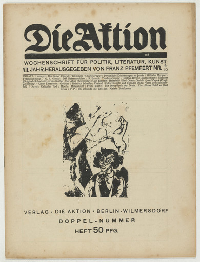 Die Aktion, vol. 7, no. 9/10
