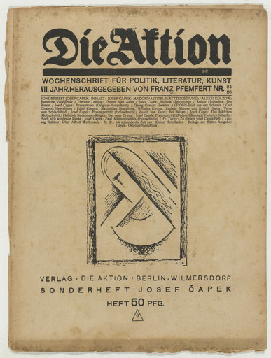 Die Aktion, vol. 7, no. 24/25