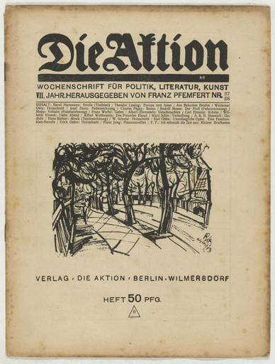 Die Aktion, vol. 7, no. 27/28