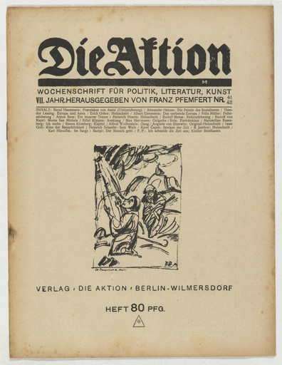 Die Aktion, vol. 7, no. 41/42