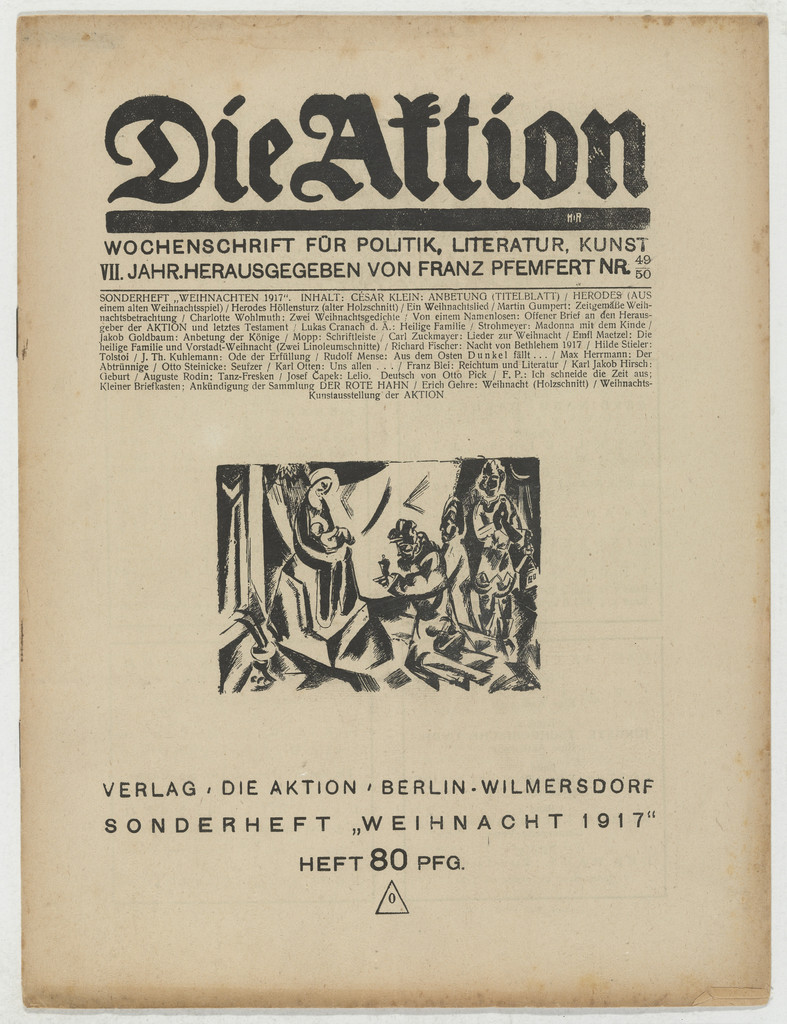 Die Aktion, vol. 7, no. 49/50