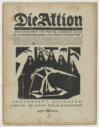 Die Aktion, vol. 8, no. 11/12