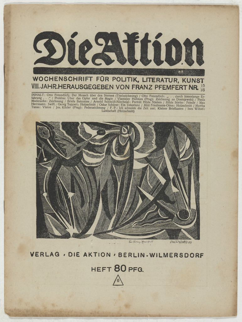 Die Aktion, vol. 8, no. 15/16