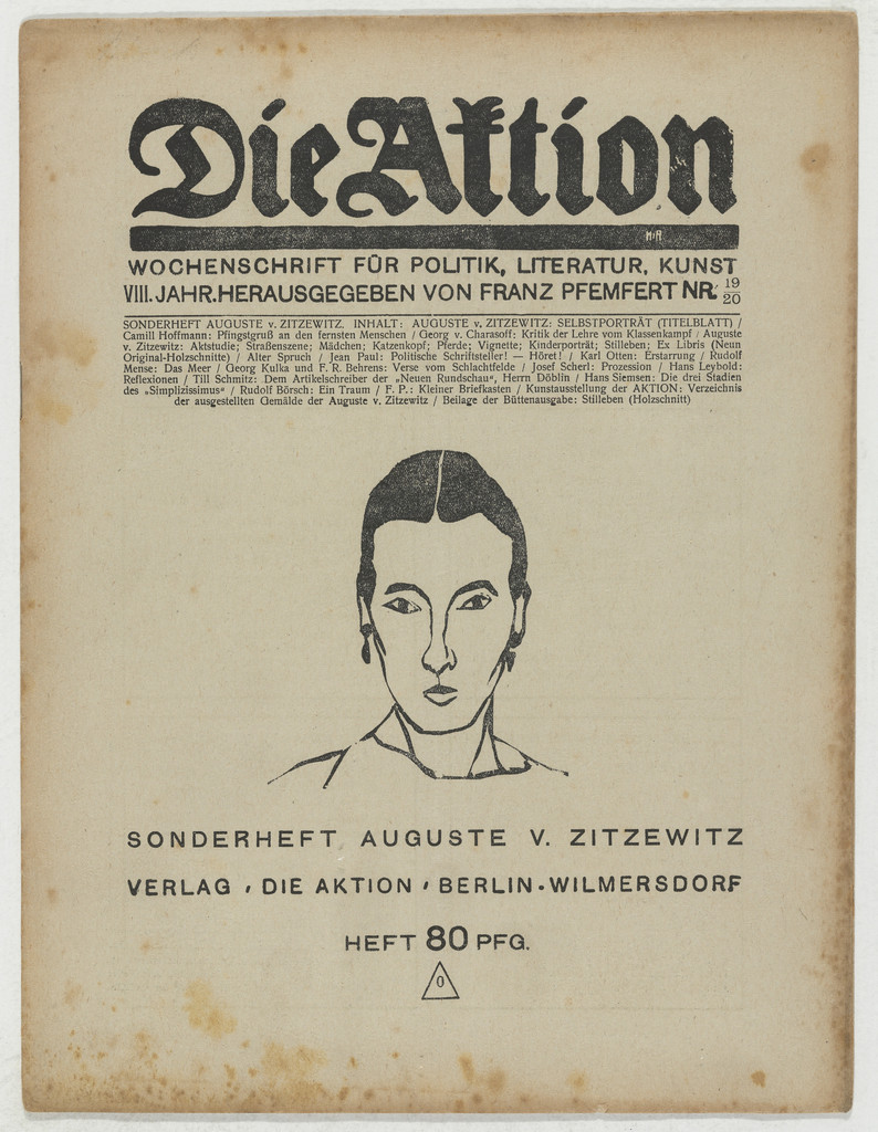Die Aktion, vol. 8, no. 19/20