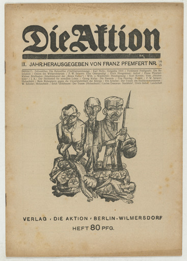 Die Aktion, vol. 9, no. 14/15