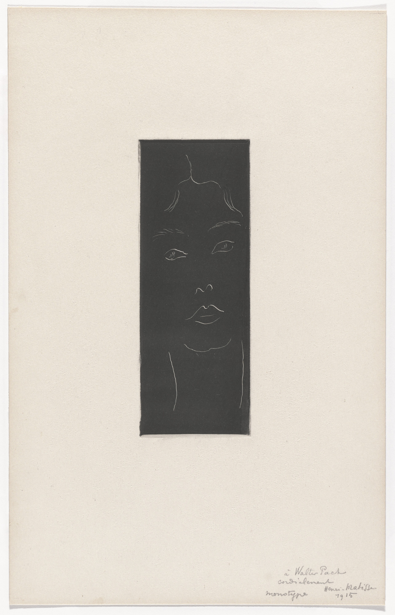 Henri Matisse. Emma with Long Neck I (Emma au long cou I)