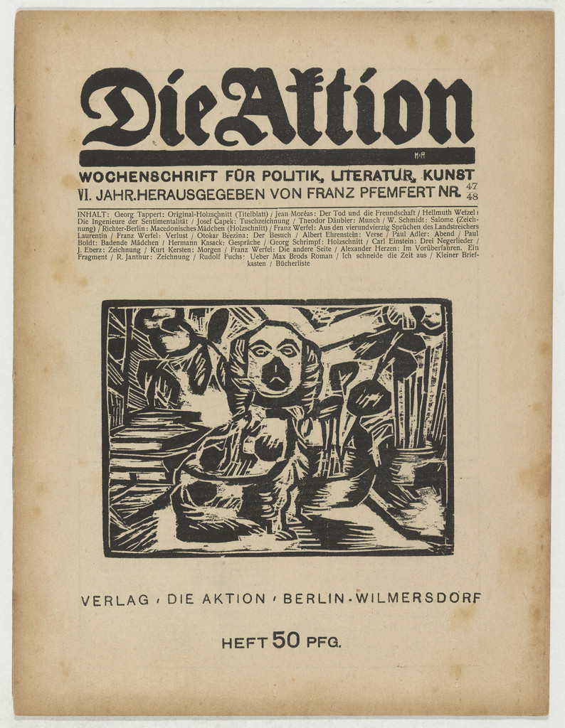 Die Aktion, vol. 6, no. 47/48