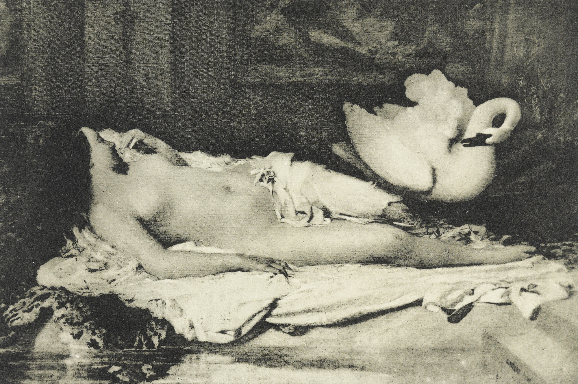Charles Nègre. Leda. 1850