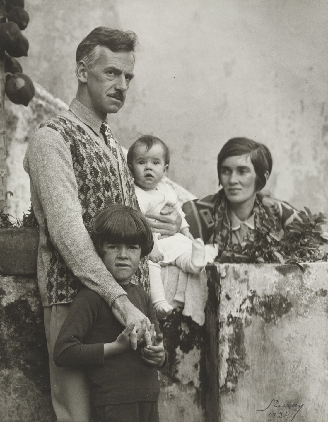 Nickolas Muray. Eugene O&#39;Neill and Family. 1924