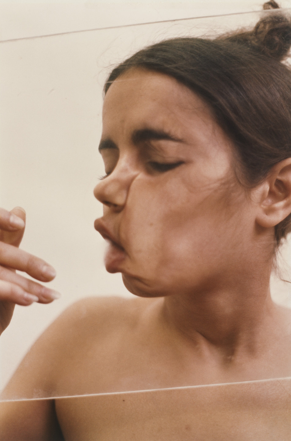 Ana Mendieta. Untitled (Glass on Body Imprints). 1972