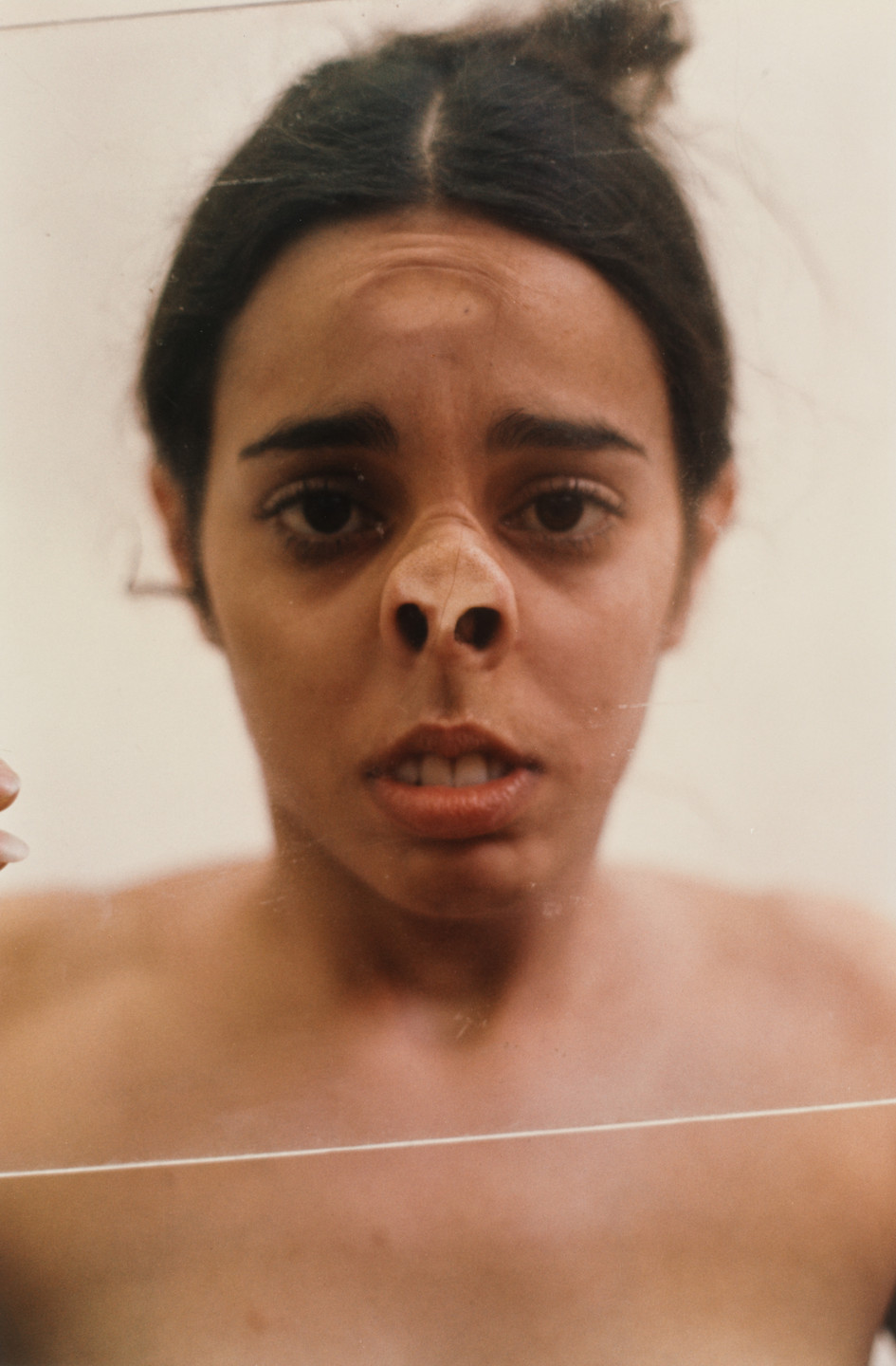 Ana Mendieta. Untitled (Glass on Body Imprints). 1972