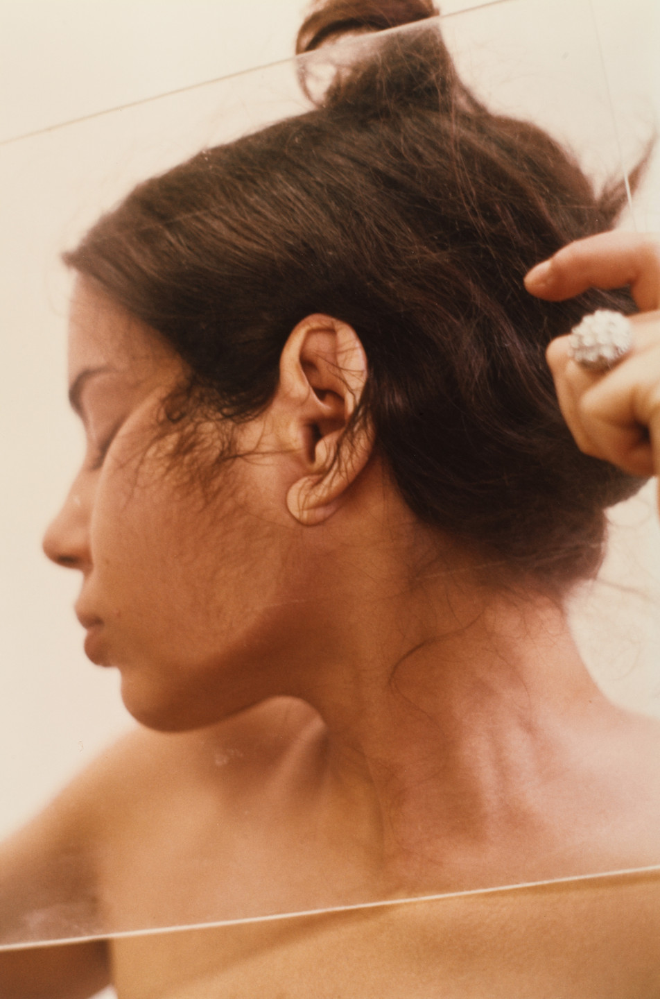 Ana Mendieta. Untitled (Glass on Body Imprints). 1972