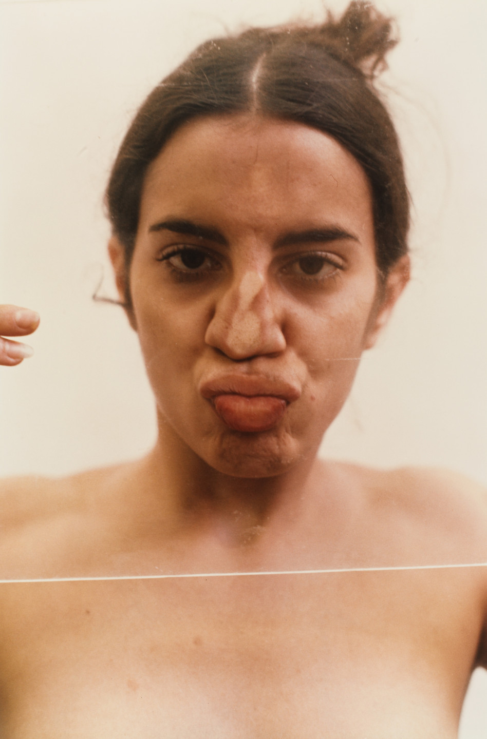 Ana Mendieta. Untitled (Glass on Body Imprints). 1972