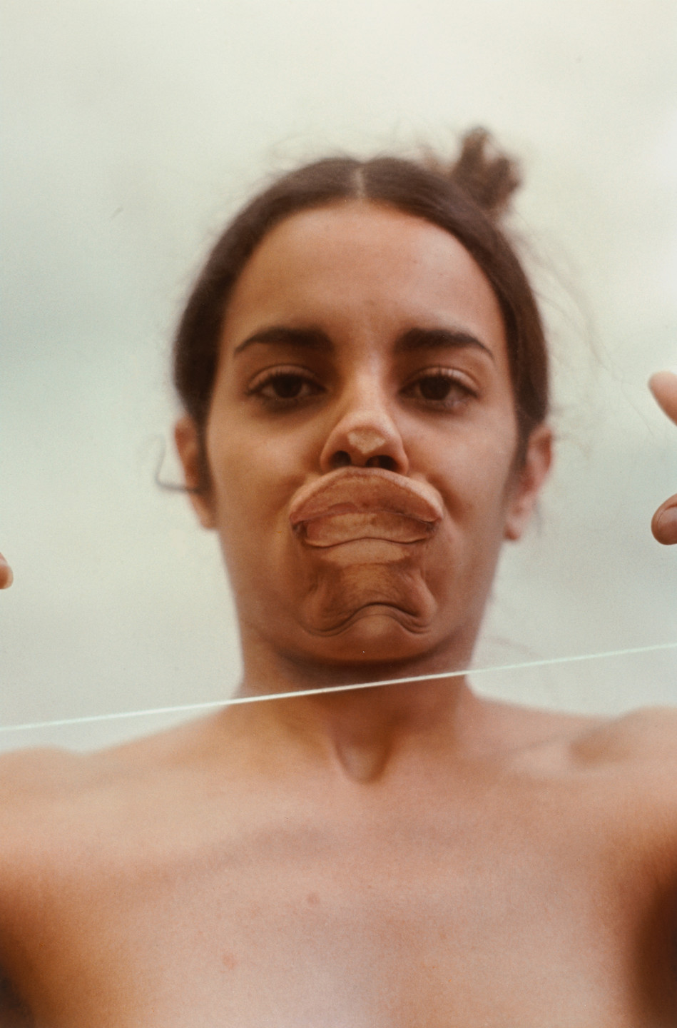 Ana Mendieta. Untitled (Glass on Body Imprints). 1972