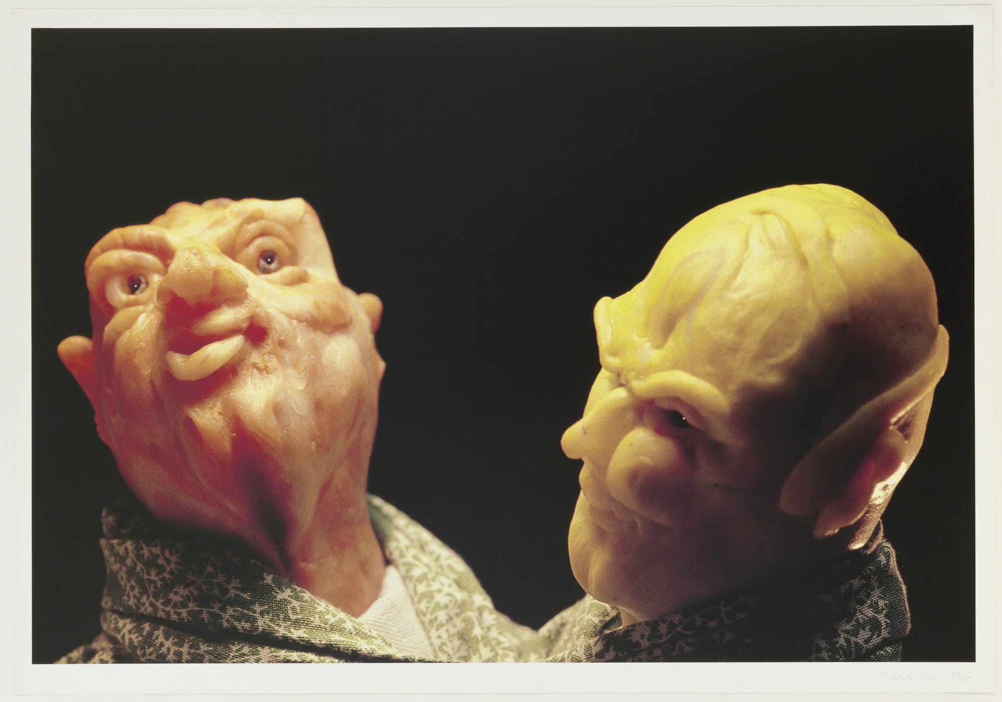 Thomas Schütte. Untitled from United Enemies, A Play in Ten Scenes. 1994