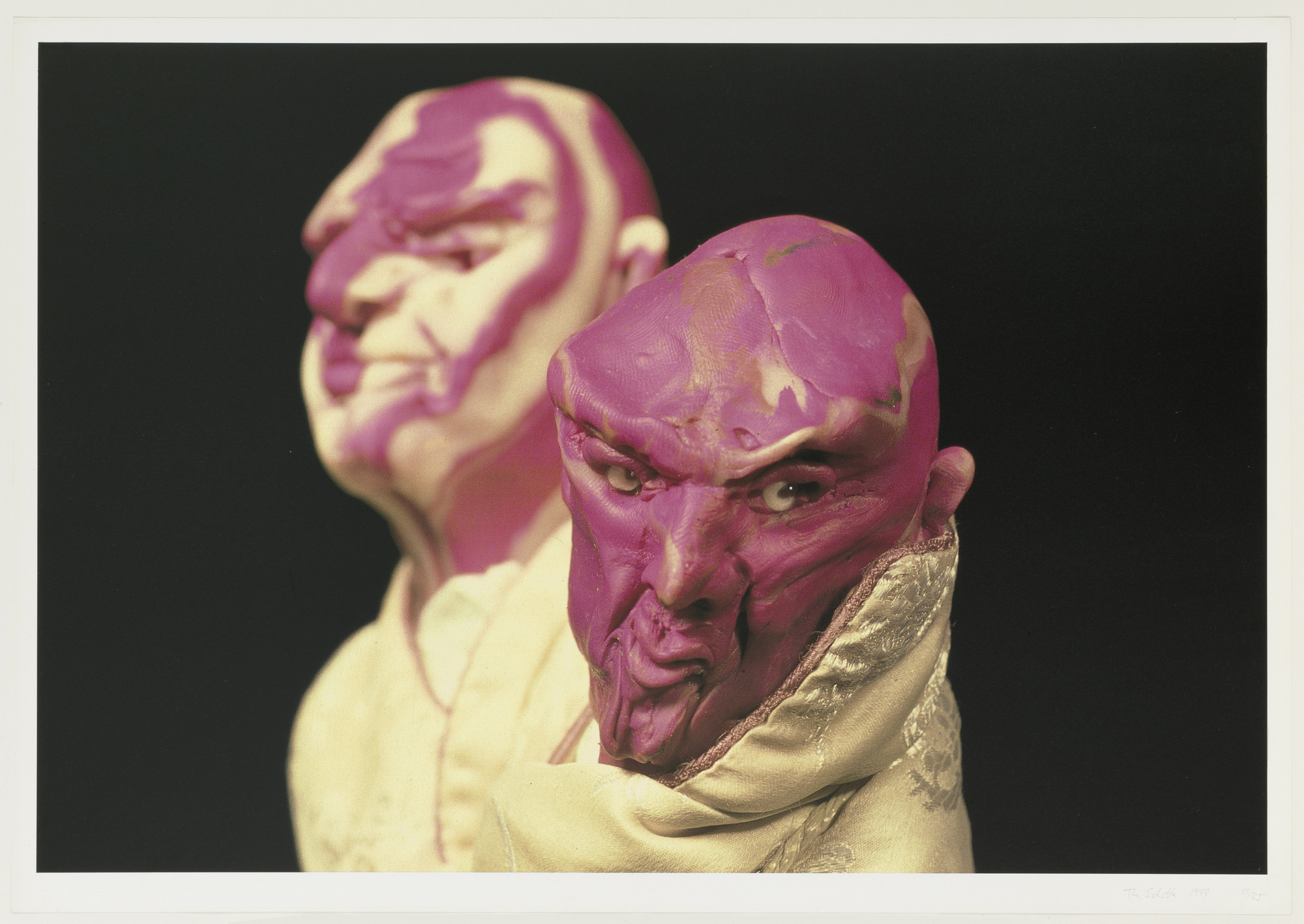 Thomas Schütte. Untitled from United Enemies, A Play in Ten Scenes. 1994