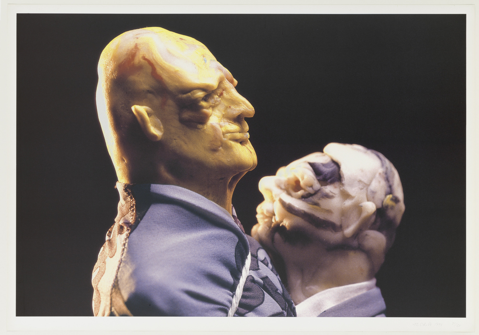 Thomas Schütte. Untitled from United Enemies, A Play in Ten Scenes. 1994