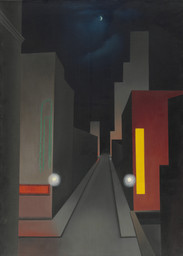 George Ault. New Moon, New York. 1945