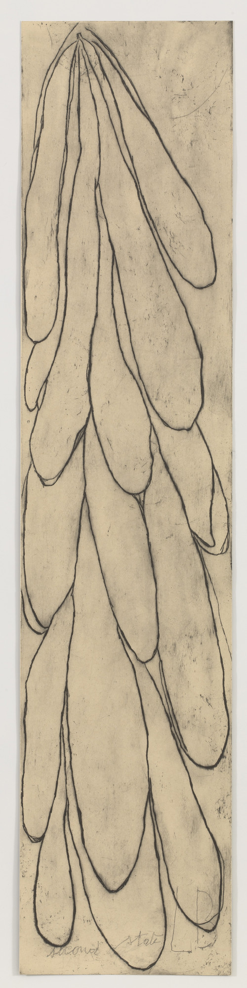 Louise Bourgeois. Accumulations, state II of III, variant