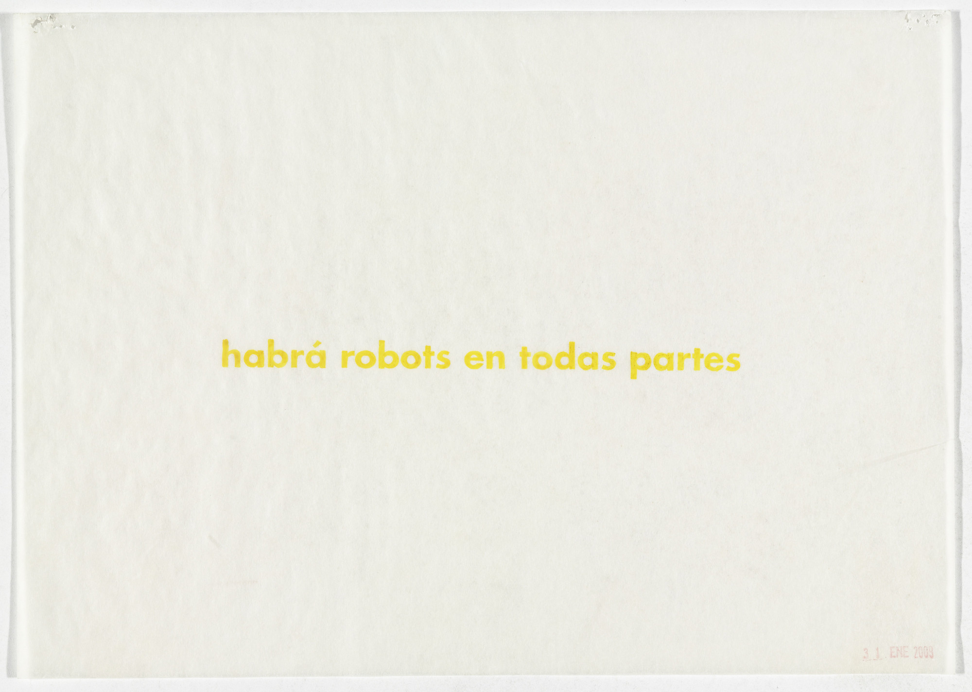 Bernardo Ortiz Campo. Untitled