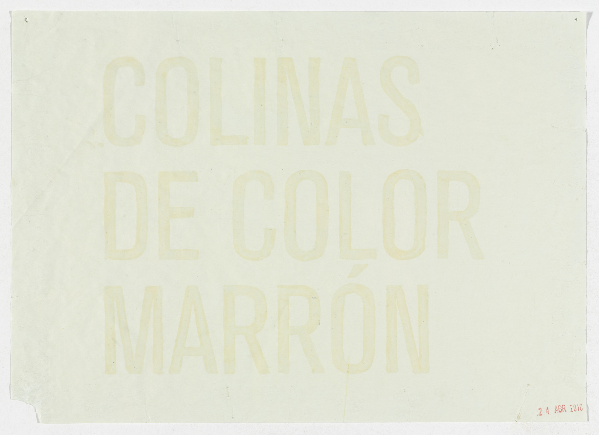 Bernardo Ortiz Campo. Untitled