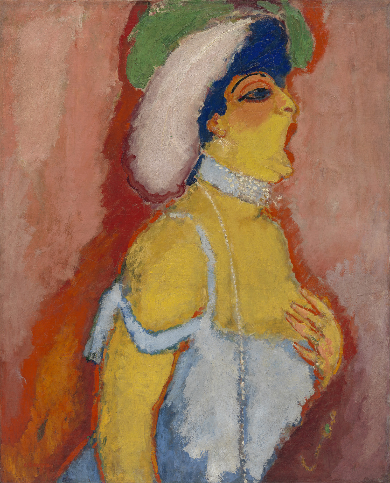 Kees van Dongen. Modjesko, Soprano Singer. 1908 | MoMA
