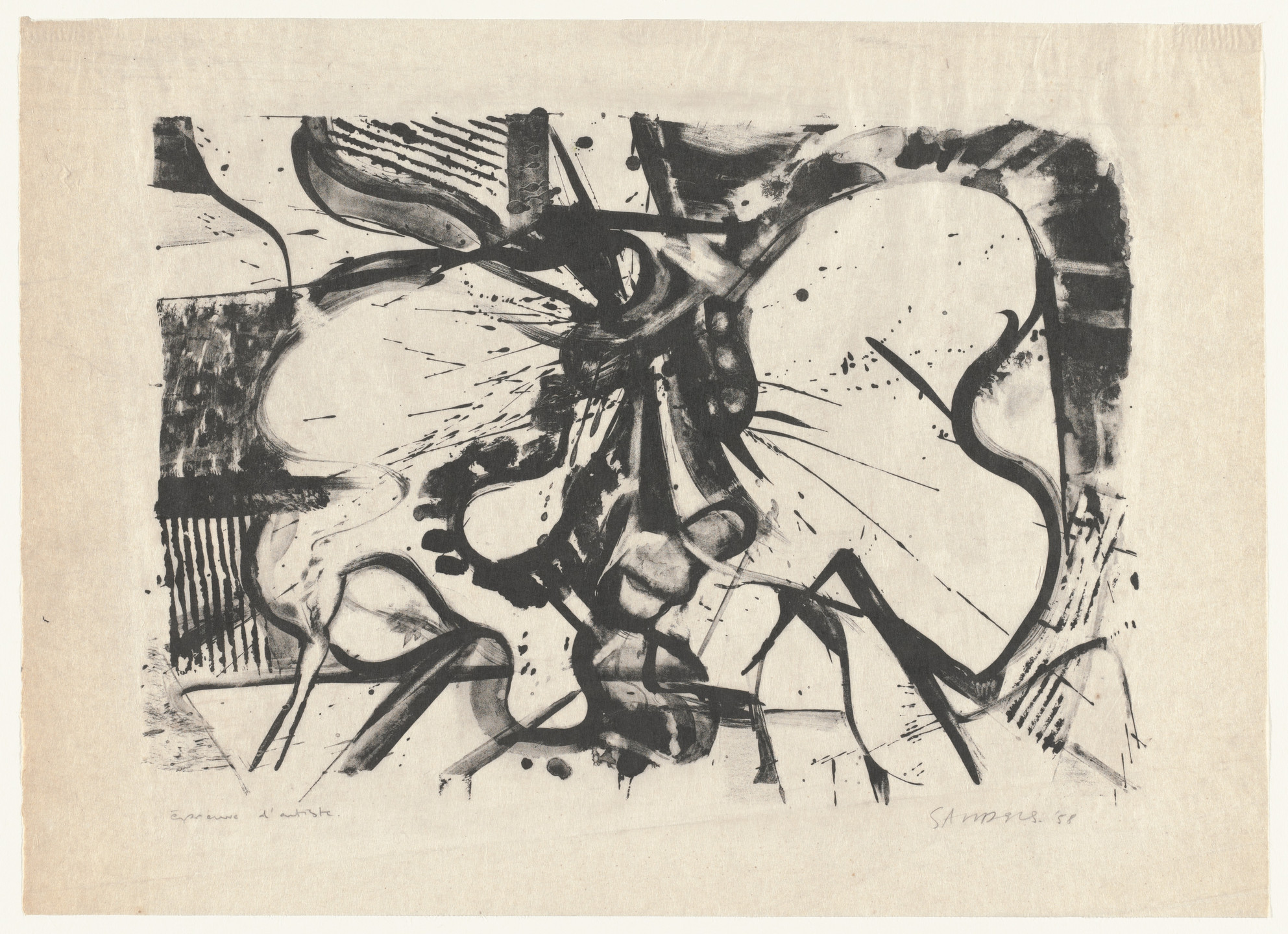 Joop Sanders. Untitled. 1958