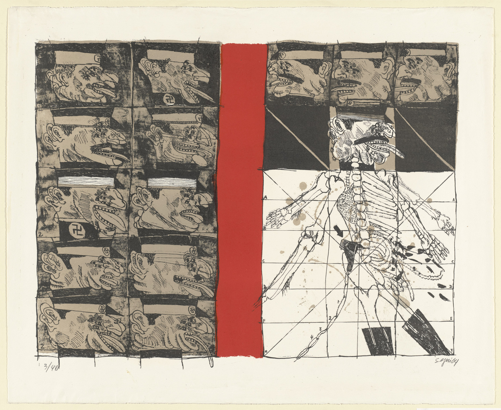 Antonio Segui. Untitled. 1964