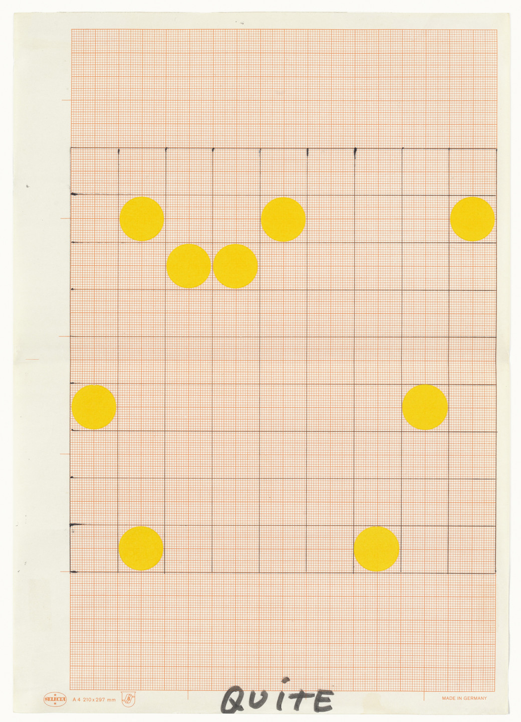 Emmett Williams. Four Directional Song of Doubt for Five Voices. c. 1964