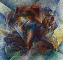 Umberto Boccioni. Dynamism of a Soccer Player. 1913