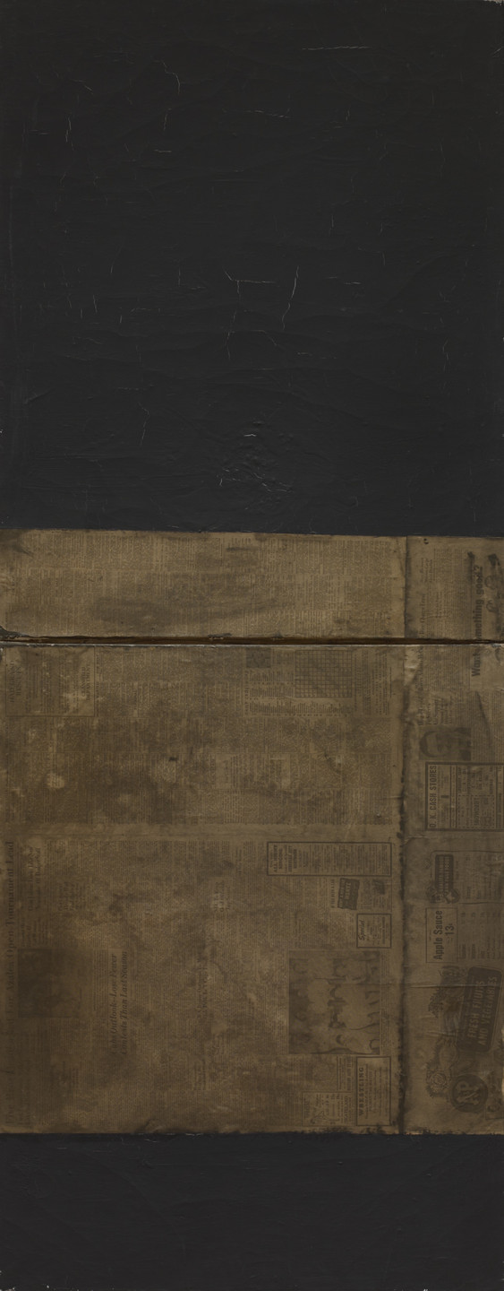 Robert Rauschenberg. Untitled (Asheville Citizen). c. 1952