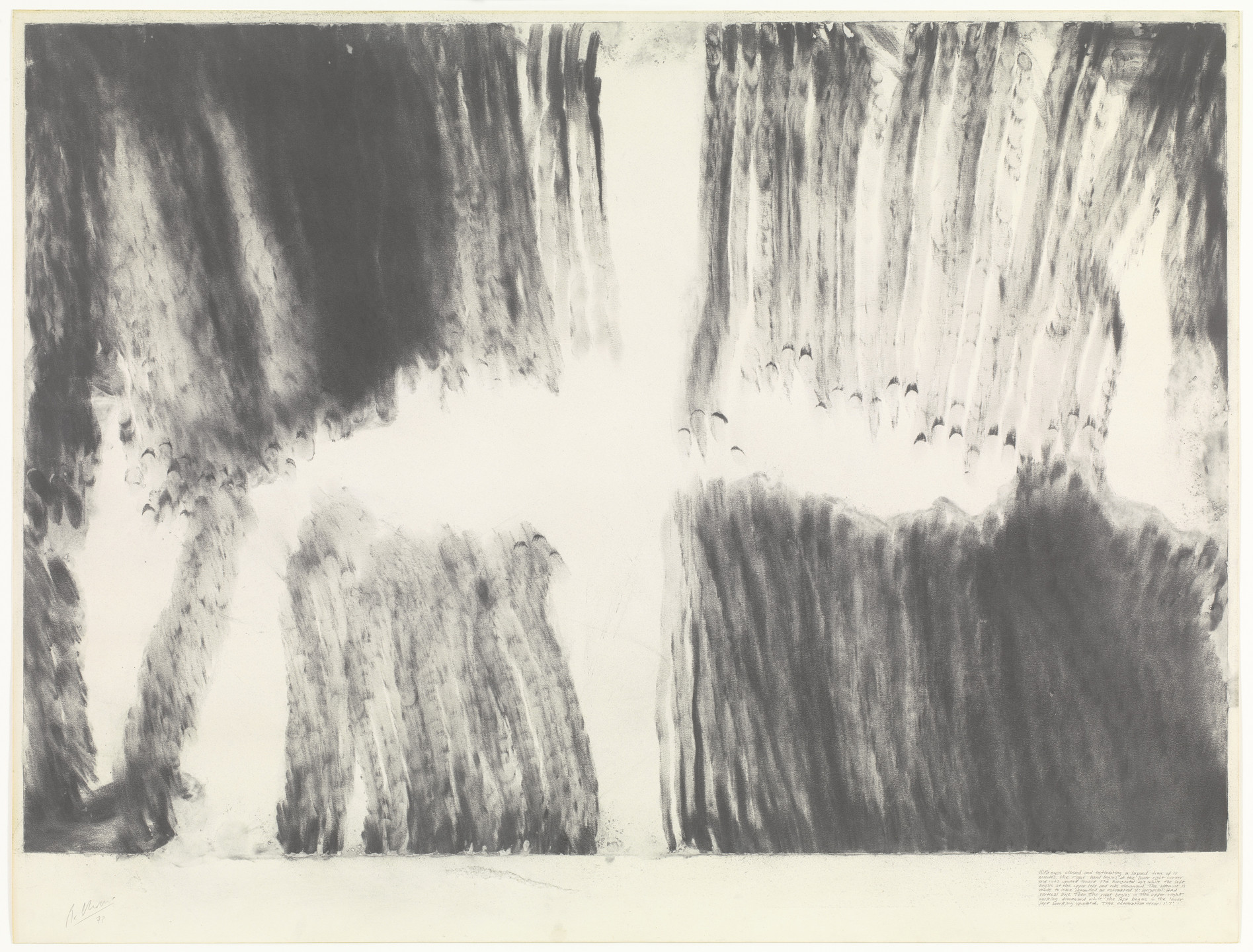 Robert Morris. Blind Time XIII. 1973