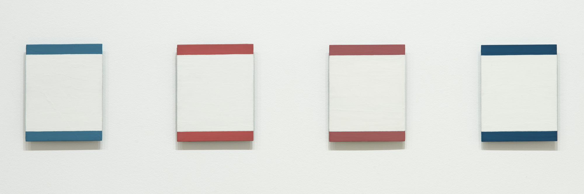 Blinky Palermo. 4 White Forms