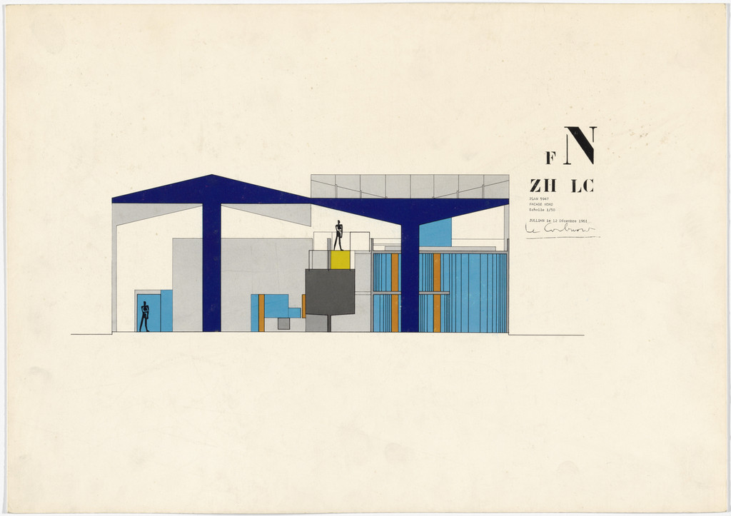 Exhibition Pavilion, Z.H.L.C., Zurich, Switzerland (North façade)
