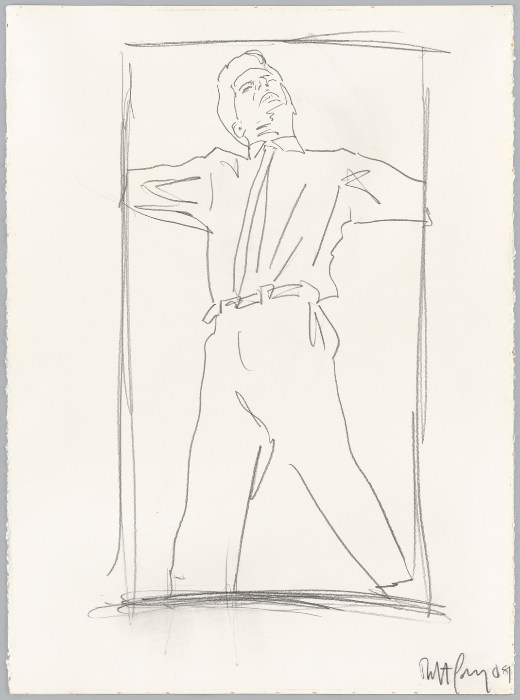 Robert Longo. Untitled. 1981